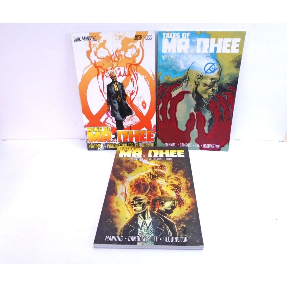 Tales of Mr Rhee Vol 1,2,4 TPB/Graphic Novel Lot By Dirk Manning